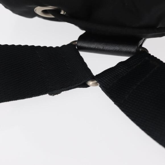 PRADA Backpack Nylon Black Silver Auth 154530 main image 9